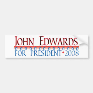 4prez-edwards bumper sticker