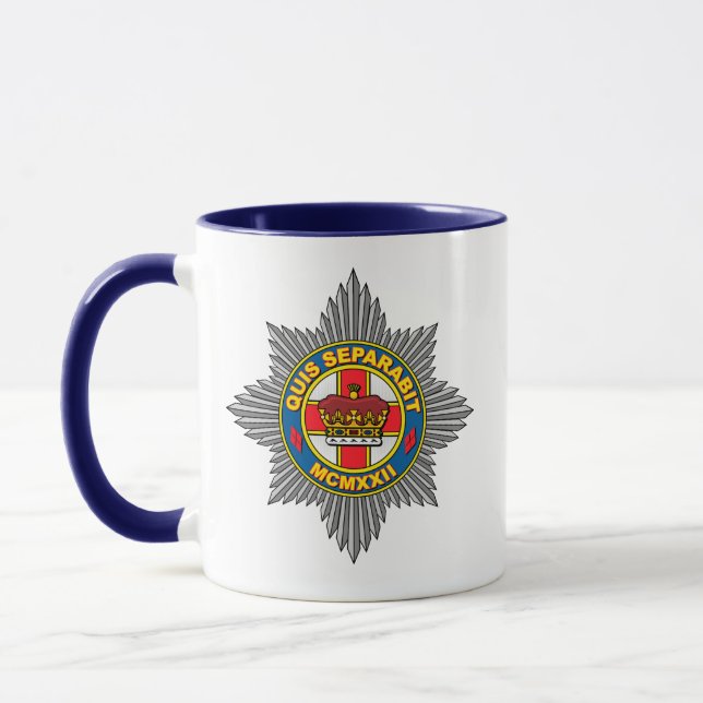 4TH/7TH ROYAL DRAGOON GUARDS MUG (Left)
