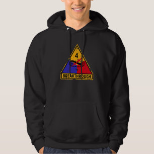 4th Armoured Division "Breakthrough" Grunge Hoodie