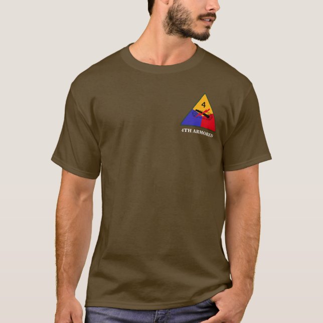 4th Armoured Division Long Sleeve Tee (Front)