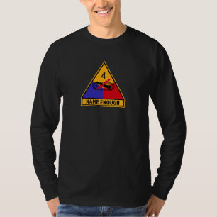4th Armoured Division "Name Enough" Long T-Shirt