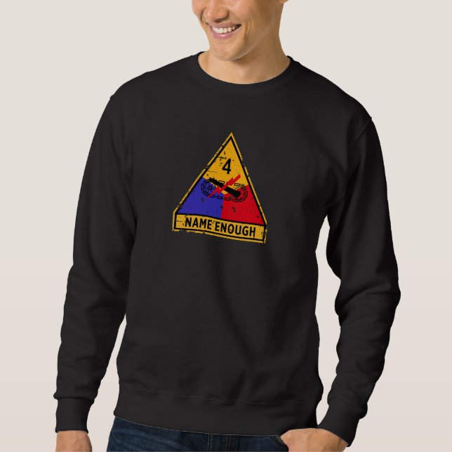 4th Armoured Division "Name Enough" Sweatshirt (Front)