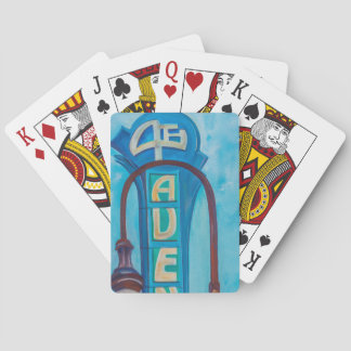 4th Ave. Marquee Playing Cards