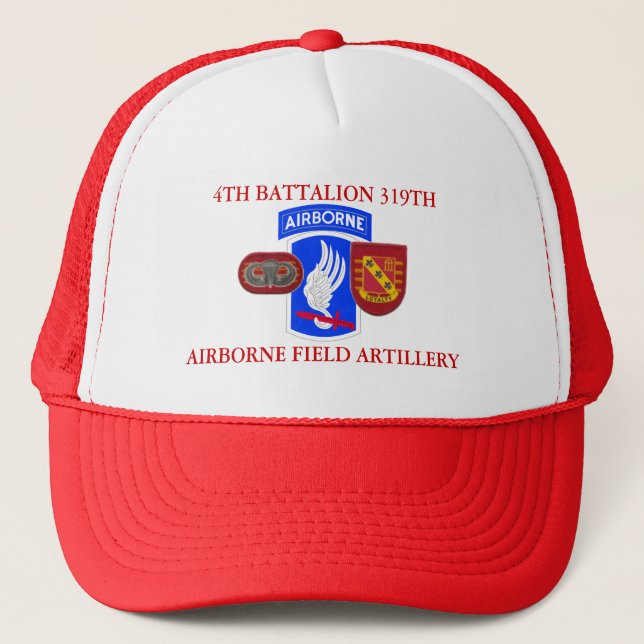 4TH BATTALION 319TH FIELD ARTILLERY HAT (Front)