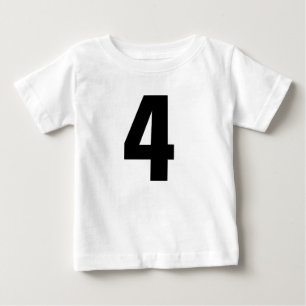 4th birthday Age 4 Toddler T-shirts