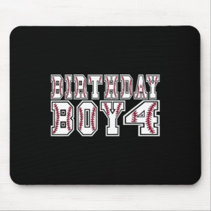 4th Birthday Boy 4 Years Old Sell Theme Lover Part Mouse Pad
