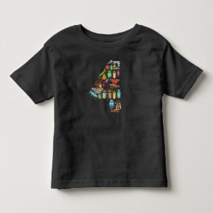 4th birthday Bugs Insects Beetles 4 Year Old Gift Toddler T-shirt