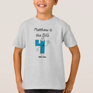 4th Birthday Customized  Tshirt