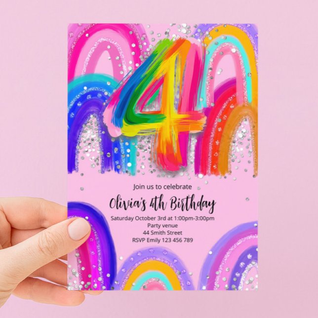 4th Birthday Invitation (Creator Uploaded)