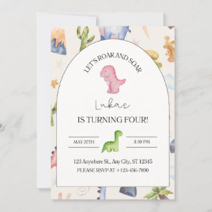 4th Birthday Invitation