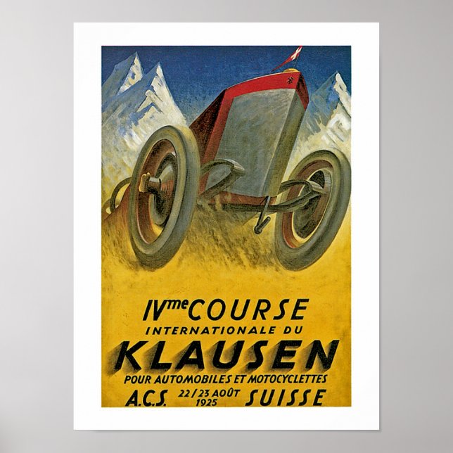 4th Course Internationale du Klausen Poster (Front)