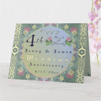 4th Fruit & Floral Wedding Anniversary