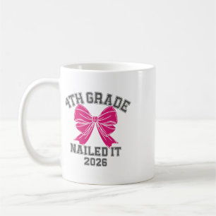 4th Grade Bow 2026 Fourth Grade Graduation _1 Coffee Mug