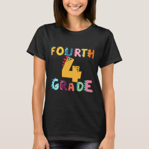 4th GRADE Dino Squad boys Girls teacher B2S T-Shirt