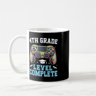 4th Grade Level Complete Last Day Of School Gamer  Coffee Mug