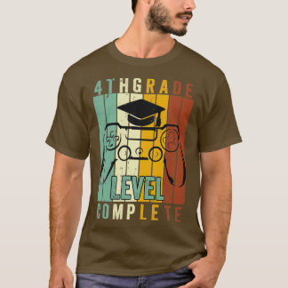 4th Grade Level Completed T-Shirt
