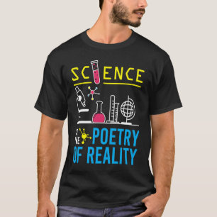 4th Grade Physical Science Poetry of Reality Teach T-Shirt