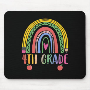 4th Grade Rainbow Teacher Team Fourth Grade Squad Mouse Pad