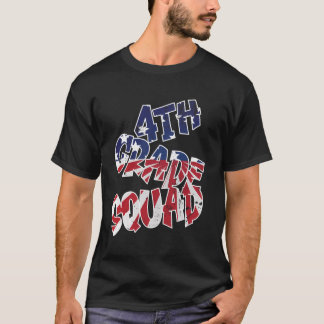 4Th Grade Squad S Teachers Kids S Back To School T-Shirt