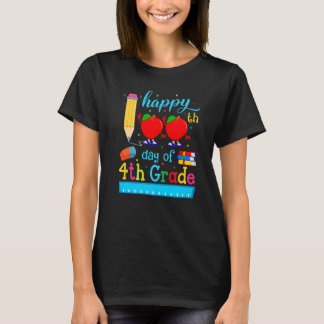 4th Grade Student Teachers Happy 100th Day of Scho T-Shirt