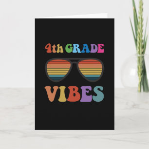 4th Grade Vibes Card