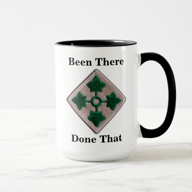 4th ID Infantry Division Veterans Cup Mug (Right)