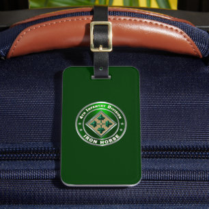 4th Infantry Division  Luggage Tag