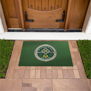 4th Infantry Division Retired Veteran Doormat