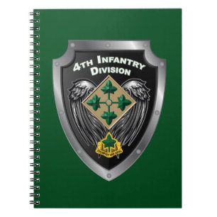 4th Infantry Division “Steadfast and Loyal” Gift Notebook