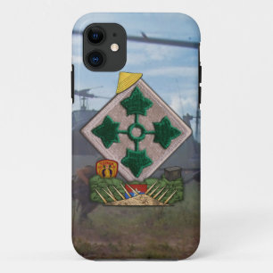 4th Infantry Division Vietnam Nam War iPhone 11 Case