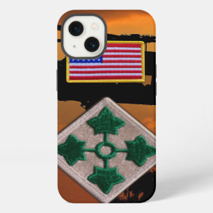 4th Infantry Division Vietnam Nam War patch iPhone 13 Case