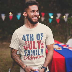 4th July 2025 Family Celebration Tri-Blend Shirt