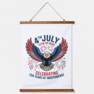 4th July 2026 - Celebrating 250 Years Hanging Tapestry