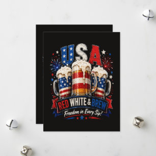 4th july america 250th holiday card