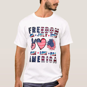4th july America EST 1776 T-Shirt
