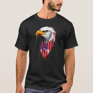 4th july American eagle flag Independence Day 1 T-Shirt