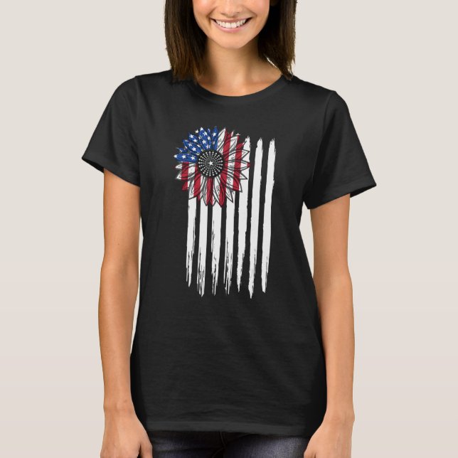 4th july apparel USA american flag 4th of july for T-Shirt (Front)