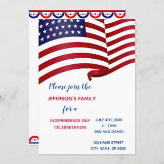 4th July Celebration Invitation