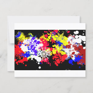 4TH July firework fun Postcard