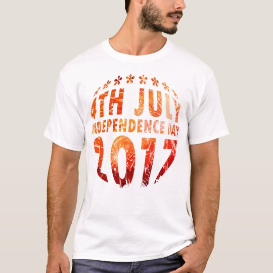 4th July & Independence Day Circle T-Shirt