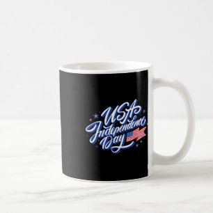 4th July Independence Day Usa Flag Patriotic Ameri Coffee Mug