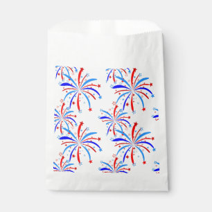 4th july independence fireworks stars favour bag