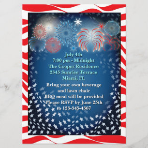 4th July Invitation