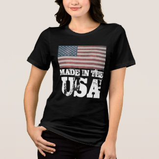 4TH JULY MADE IN THE USA WOMENS T-SHIRTS