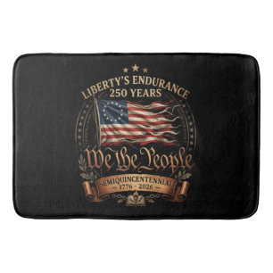 4th July Semiquincentennial 1776-2026 Bath Mat