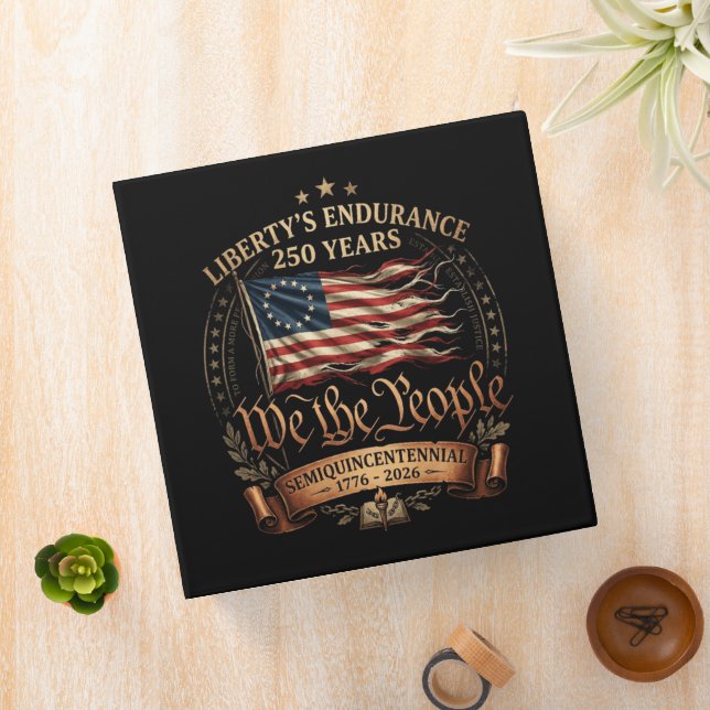 4th July Semiquincentennial 1776-2026 Binder (In Situ)