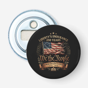 4th July Semiquincentennial 1776-2026 Bottle Opener