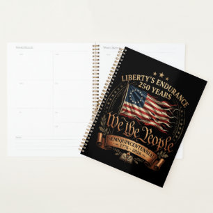 4th July Semiquincentennial 1776-2026 Planner