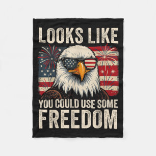 4th July Us Flag Meme Looks Like You Could Use Som Fleece Blanket