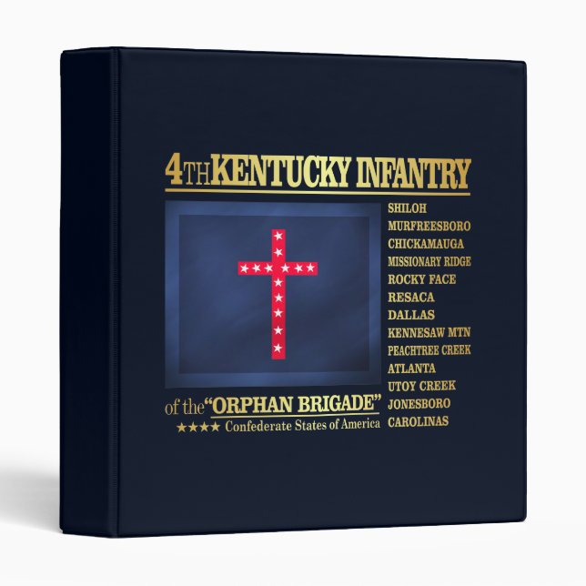 4th Kentucky Infantry (BA2) Binder (Front/Spine)